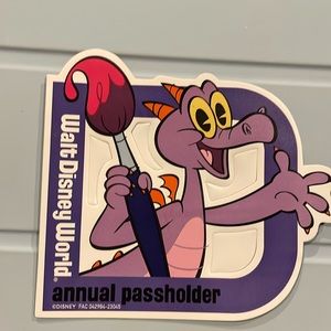 Disney World Annual Passholder Magnet Figment Imagination AP Authentic New 💜